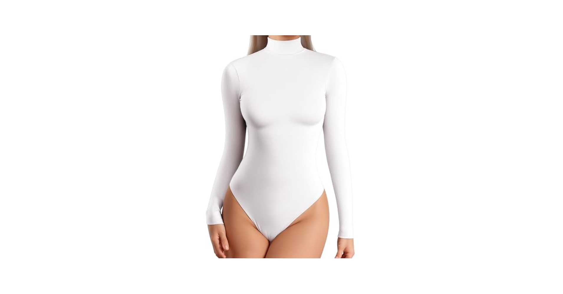 Amazon.com: ALGALAROUND Double Lined Long Sleeve Bodysuit